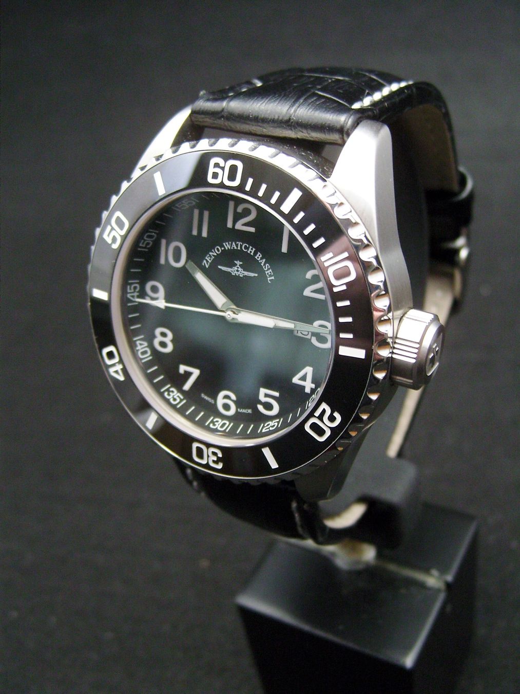 Zeno Orologi: Neue, ungetragene Zeno watch Diver Ceramic Quartz black – Nuovo e nell'imballaggio originale da Mels venduto da niezie2002