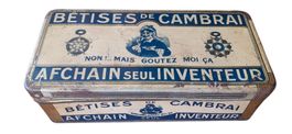 Blechdose antik - Betises de Cambrai
