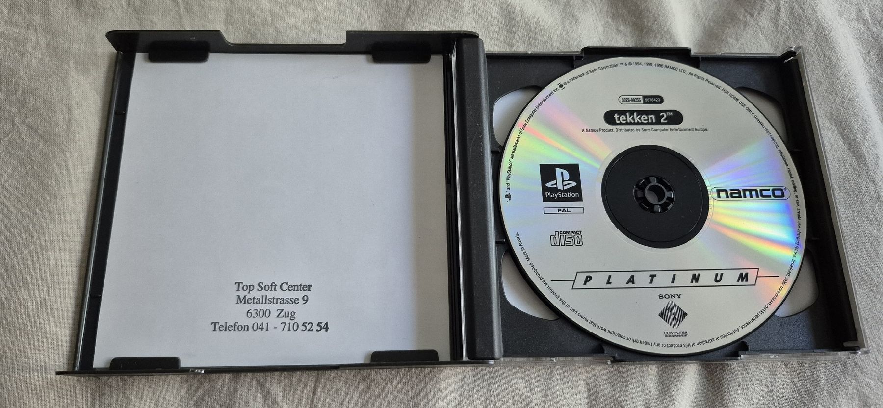 Sony Giochi: TEKKEN 2 PS1 PLATINUM 1996 MULTILANGUAGES JEU SPIEL RETRO – Usato da Grand-Lancy venduto da luc111 5