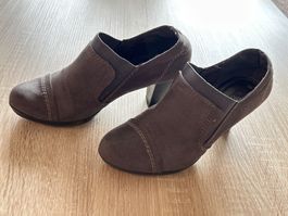 Schuhe taupe von Carina Gr. 39