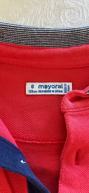 Camicie, T-shirt & Polo: Polo maniche corte Mayoral 8 anni 100%cotone – Usato da Tesserete venduto da l_m_n67r 1