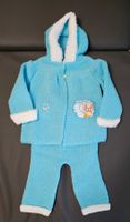 Baby Strick-Set, hellblau, Grösse ca. 80, Winter. NEU