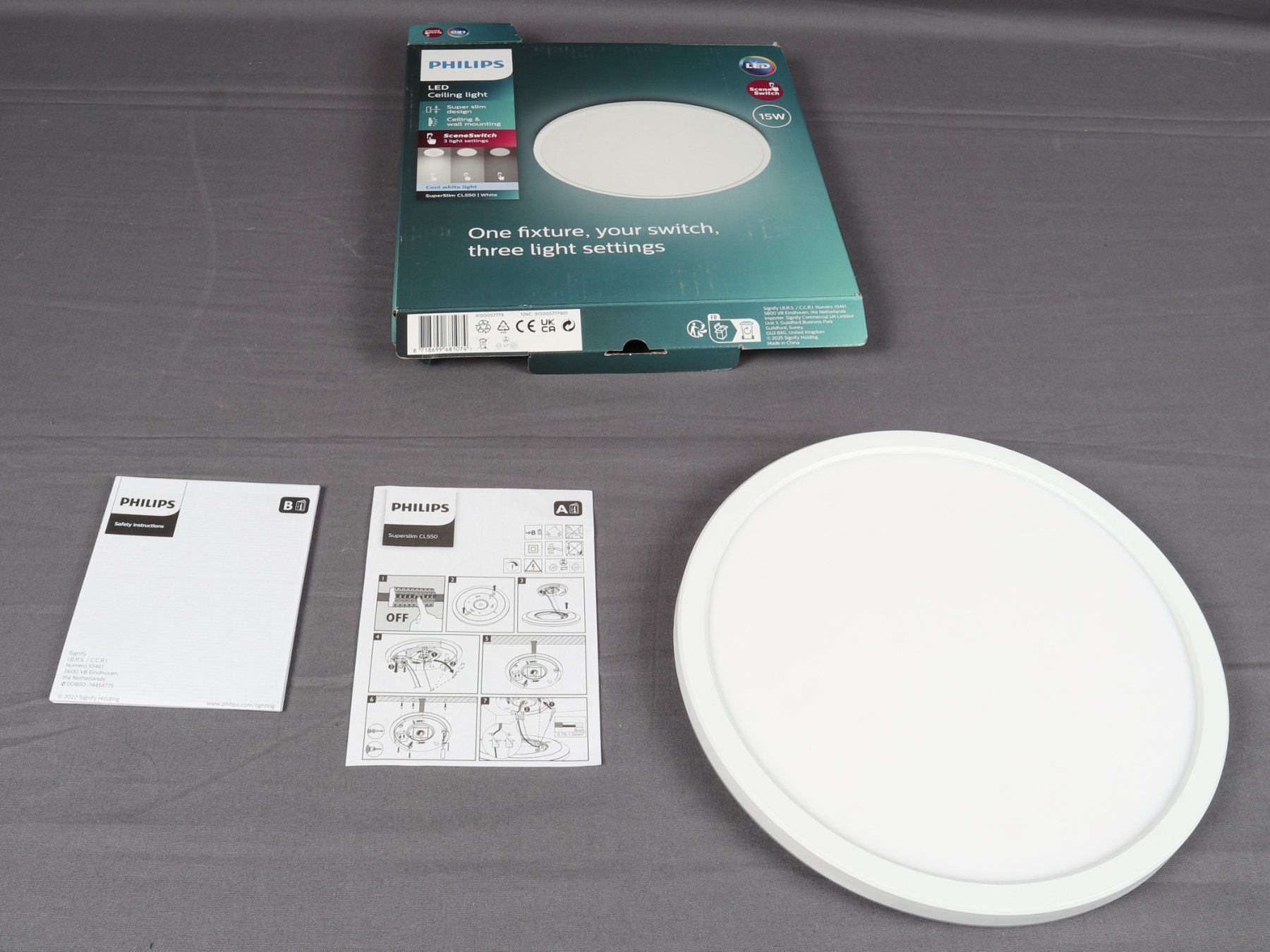Philips Lustres & lampes de plafonds: PHILIPS LED Ceiling Light – Neuf (Voir description) à Steinen par Restwert_Steinen