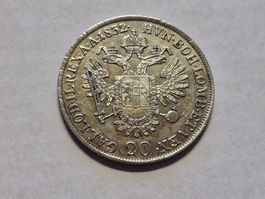 20 Kreuzer 1832  (A) Franciscus I silber.