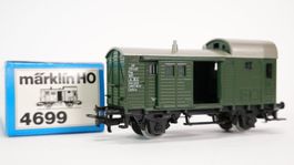 8∂ Märklin 4699 DRG Gepäckschlusswagen grün