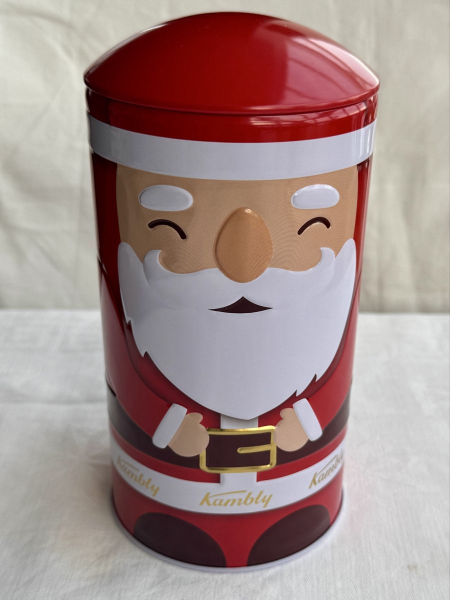 Kambly Contenitori & Simili: Weihnachtsdose Blechdose Samichlaus Dose Aufbewahrung – Nuovo (secondo la descrizione) da Honau venduto da sainj