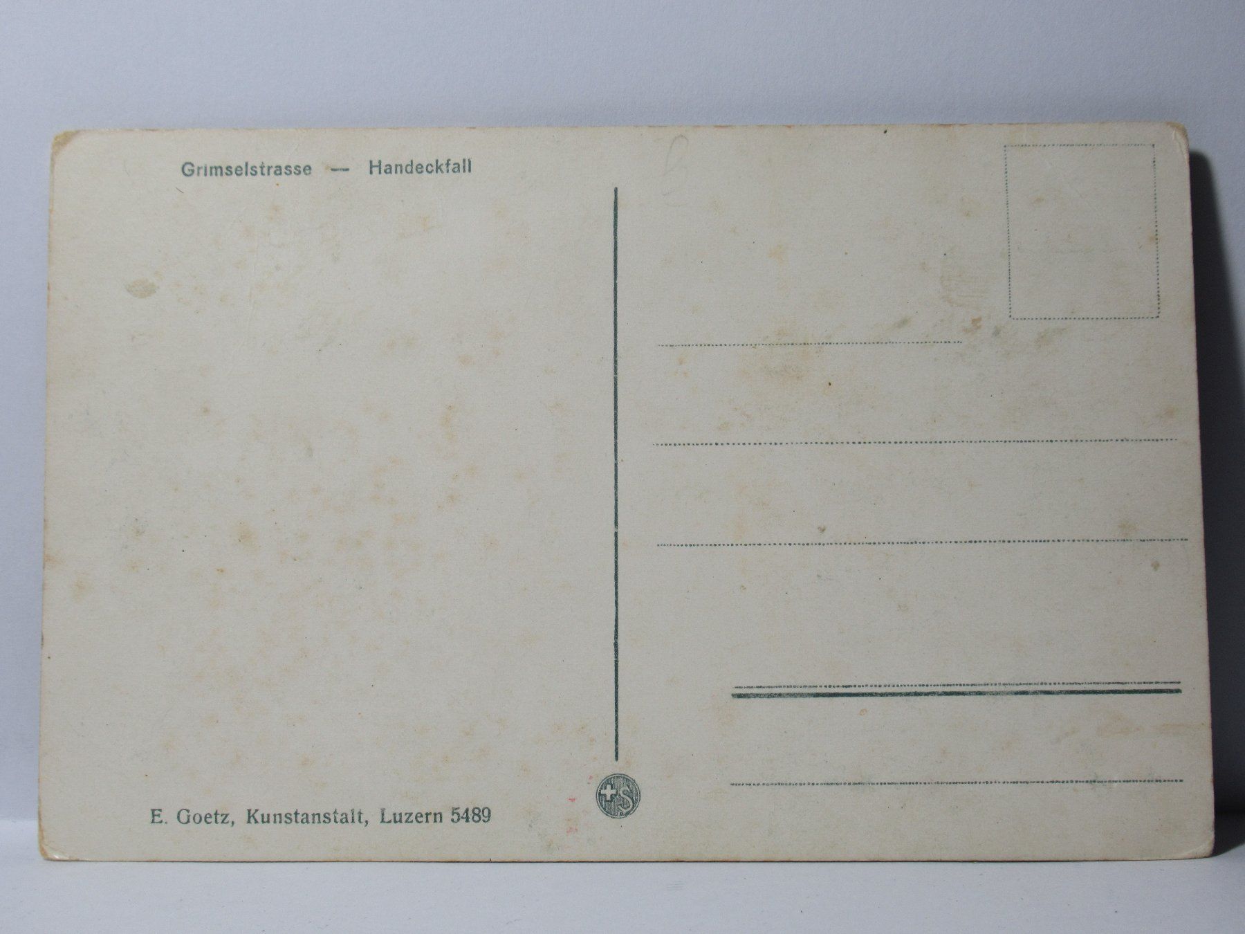 Cartoline postali: Grimselstrasse - Handeckfall – Nuovo (secondo la descrizione) da Grenchen venduto da Bluemchen1900 1