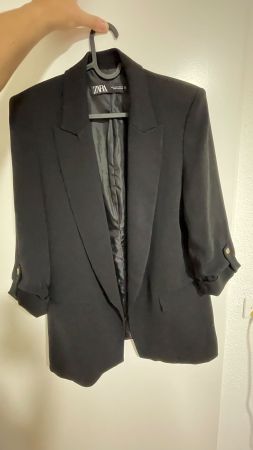 Zara Blazer schwarz Grösse M