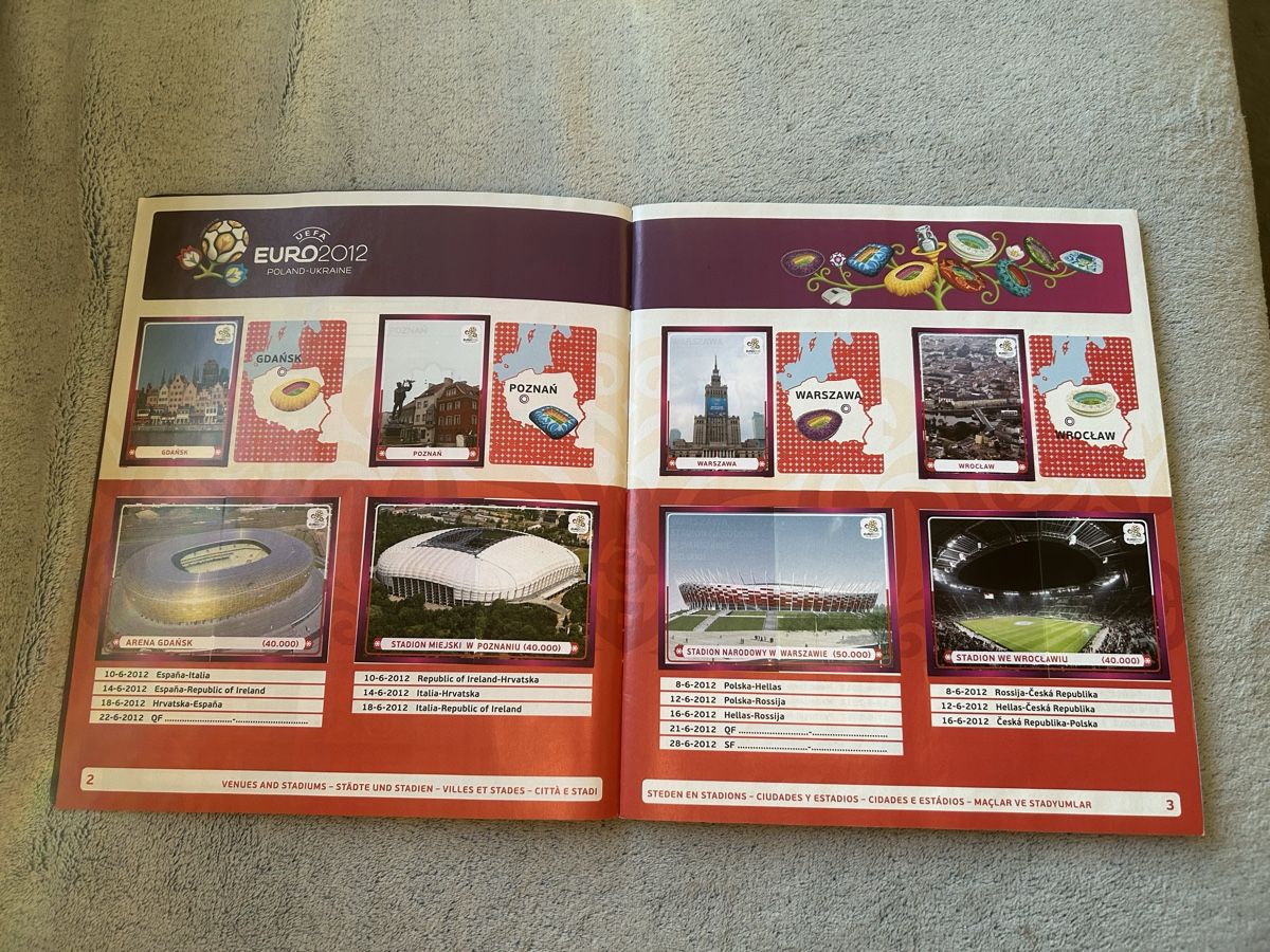 Panini Album: Panini Album 2012 komplett – Usato da Binningen venduto da Flagello 8