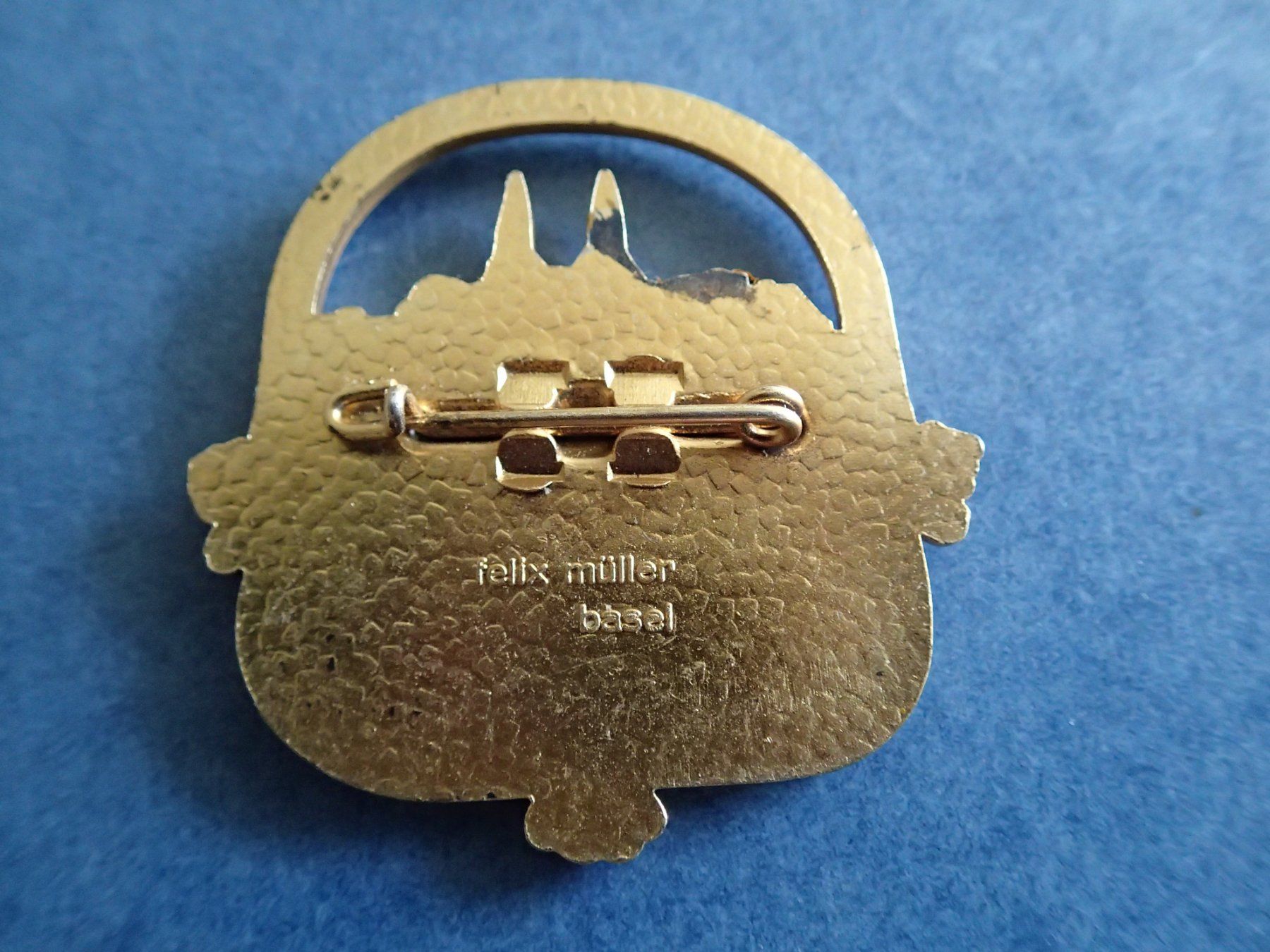 Basler Placchette & Badge: Blaggedde  GOLD  1995 – Usato da Allschwil venduto da Salus17 1