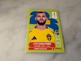 Panini FIFA Fussball WM 2026 Sticker Jesper Karlström Swe 10