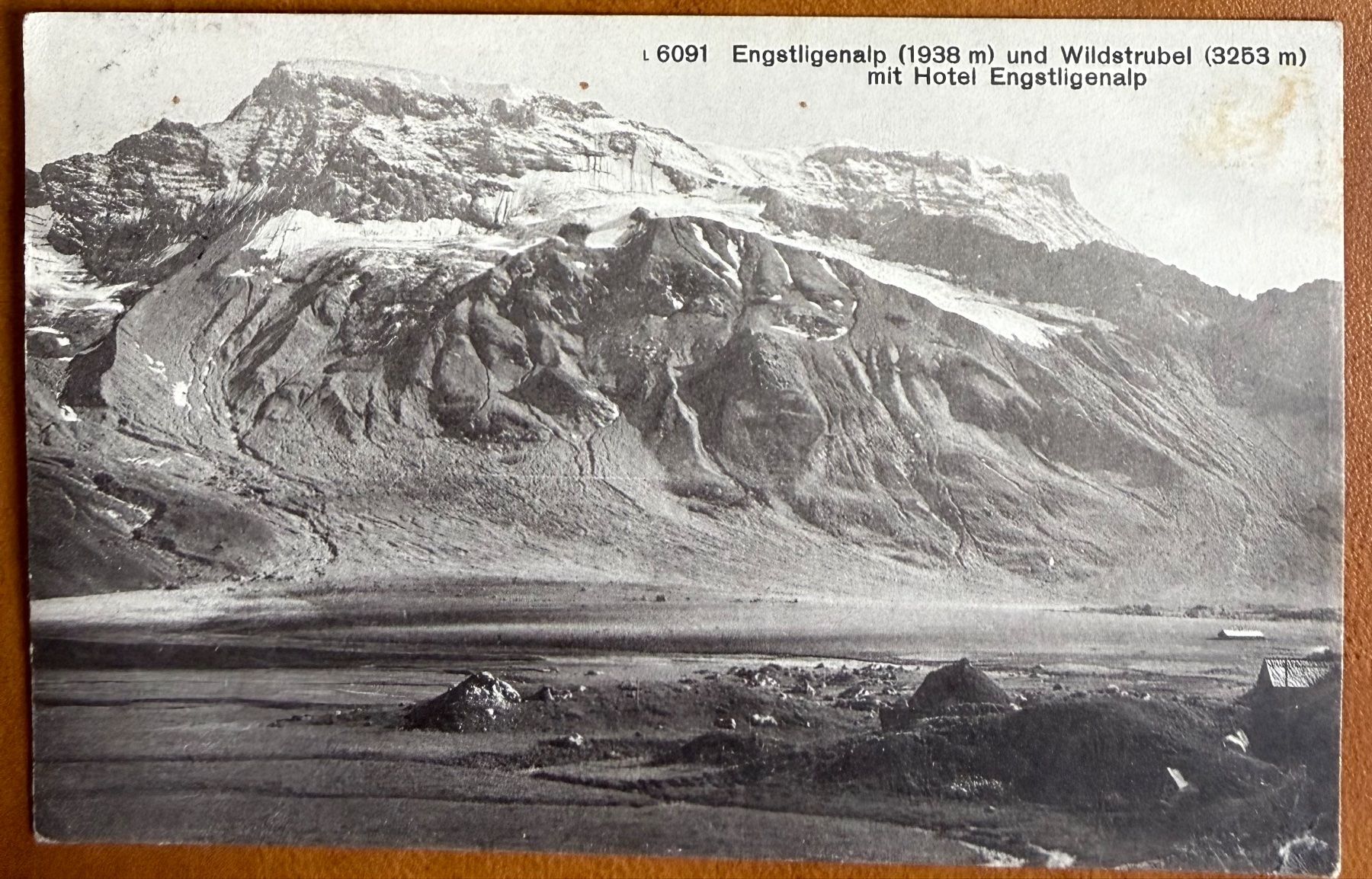 Cartoline postali: Adelboden - Engstligenalp - Hotel 1913 – Usato da Lutry venduto da Ediego