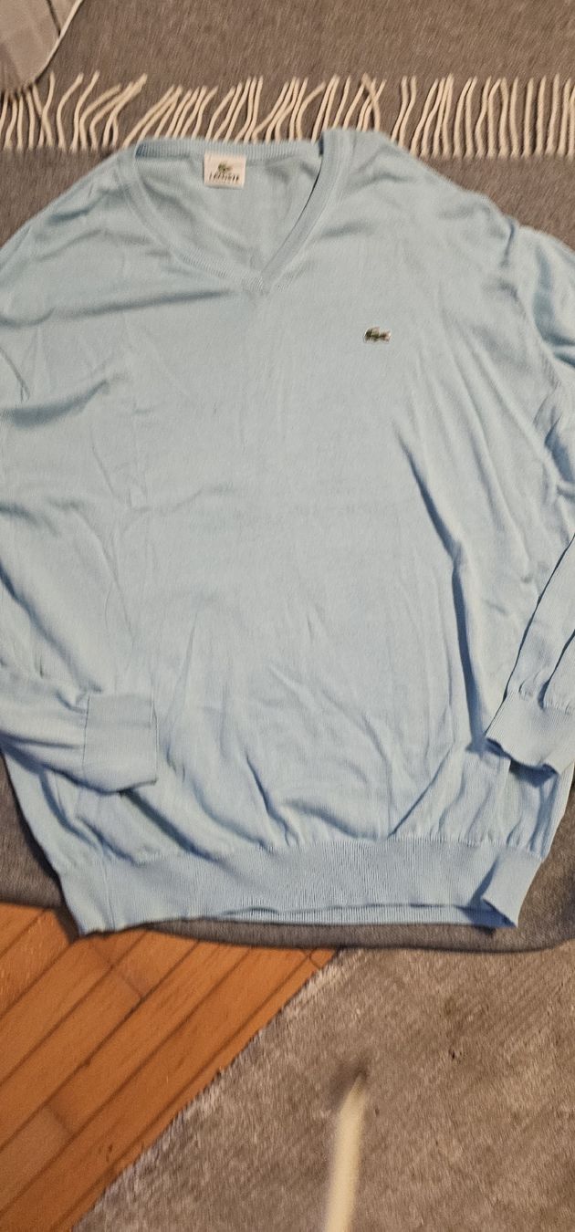 Lacoste Maglioni & Felpe: Lacoste Pullover, hellblau, Gr.8/XL, Top Zustand! – Nuovo (secondo la descrizione) da Riedikon venduto da Winter21.