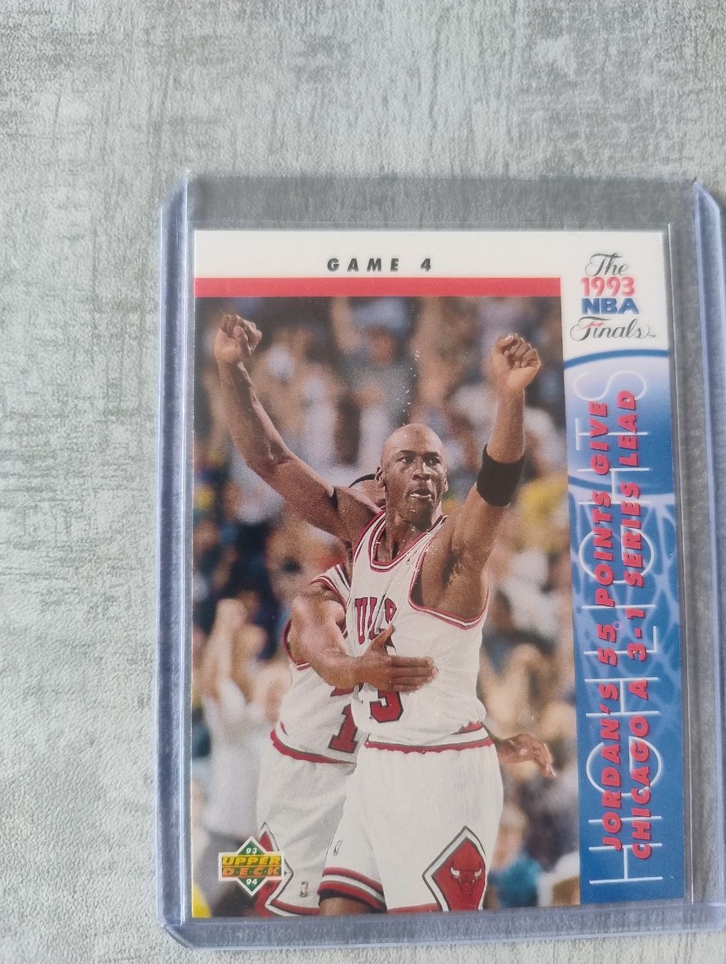 Nba Sammelbilder & Trading cards: NBA Upper deck 1993 Game 4 Michael Jordan  – Neu (gemäss Beschreibung) aus Martigny von jul_7s5x