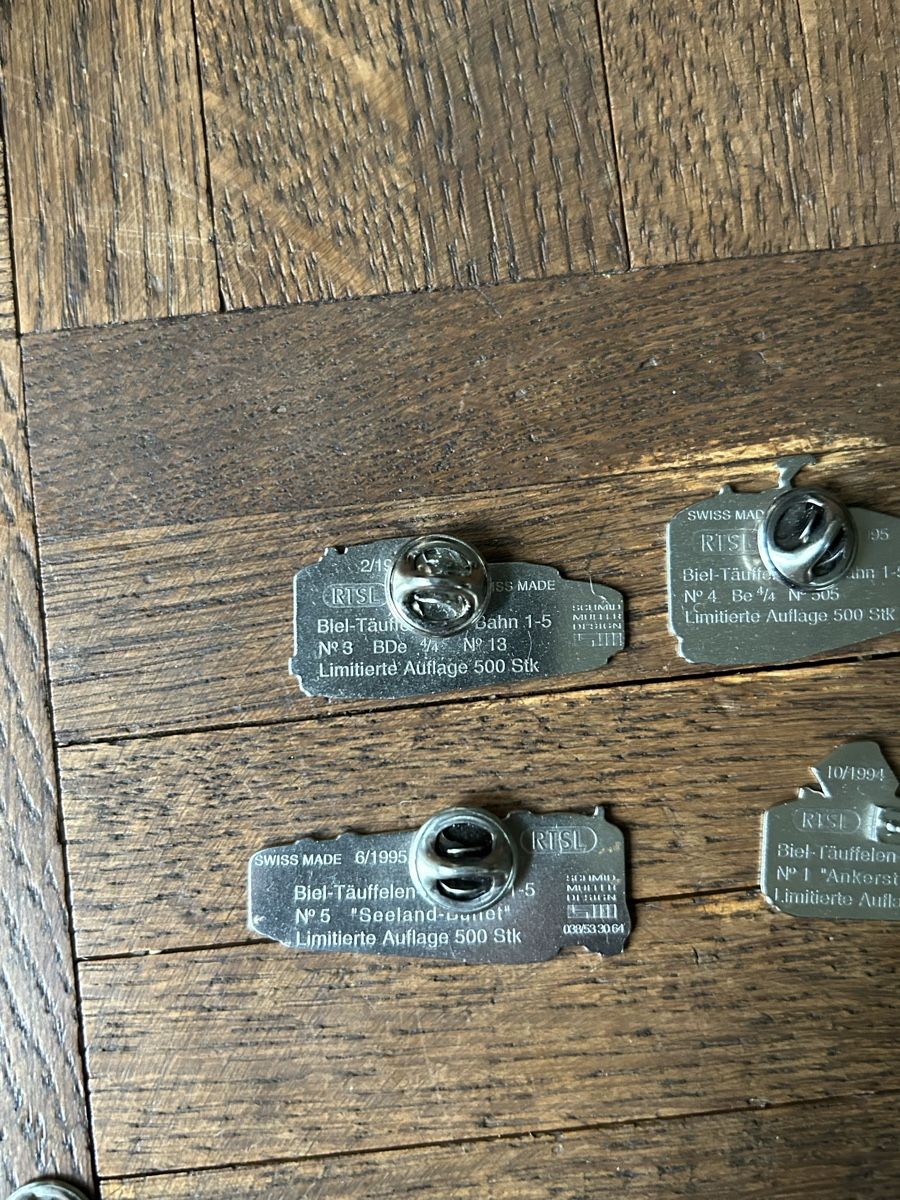 Spille & Fermagli: Pin Eisenbahn, Zuganstecker – Usato da Gurzelen venduto da Moschtli 7
