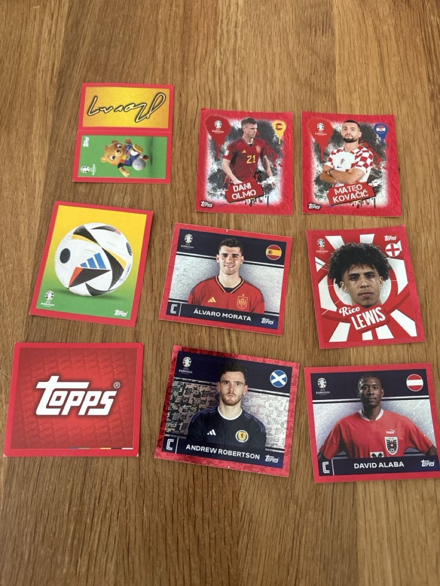 Topps Carte collezionabili: Fussball Sticker Topps EM 2024 – Nuovo (secondo la descrizione) da Aesch BL venduto da Schweigi-Andi