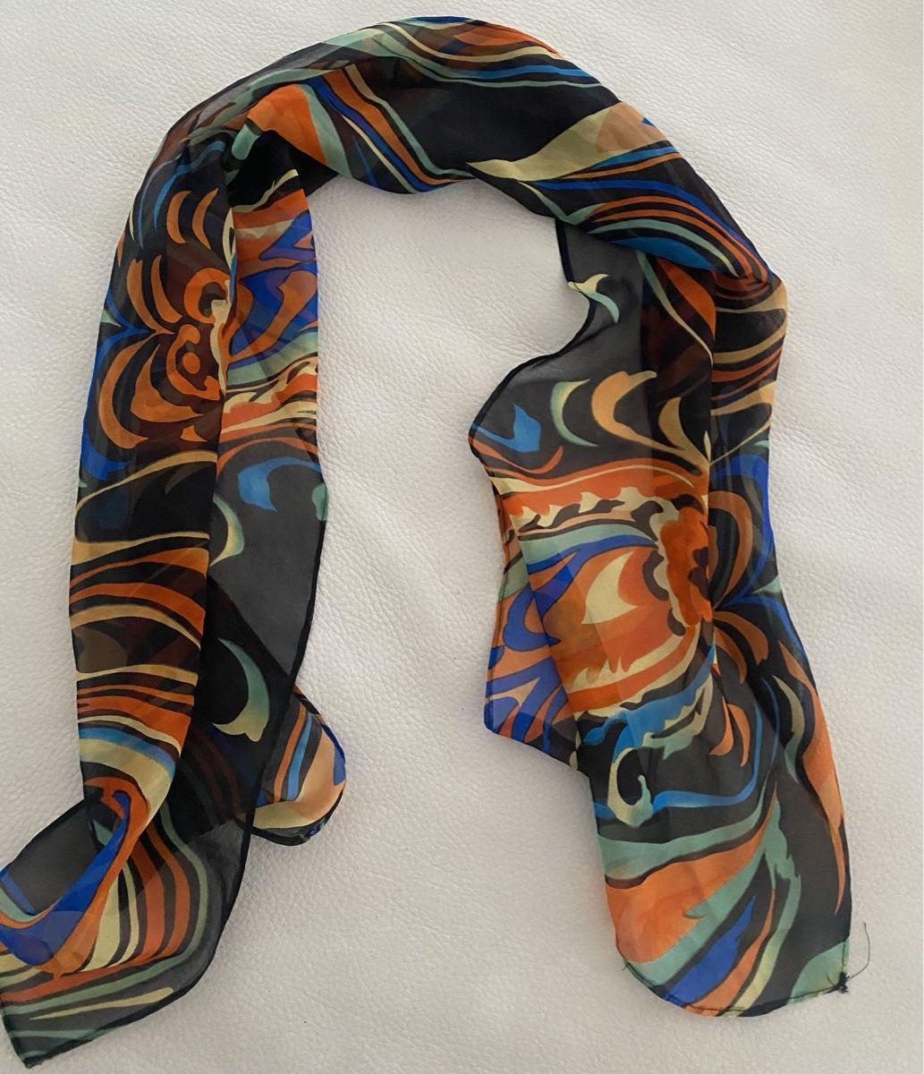 Foulard & Sciarpe: 2 x Seiden Schal  – Usato da Opfikon venduto da Luis144 4
