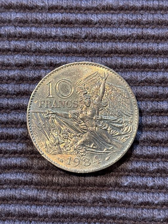 10 FRANCS François Rude 1984 spl tranche: B (Très beau velours de frappe!) EUR 1,95 - FR