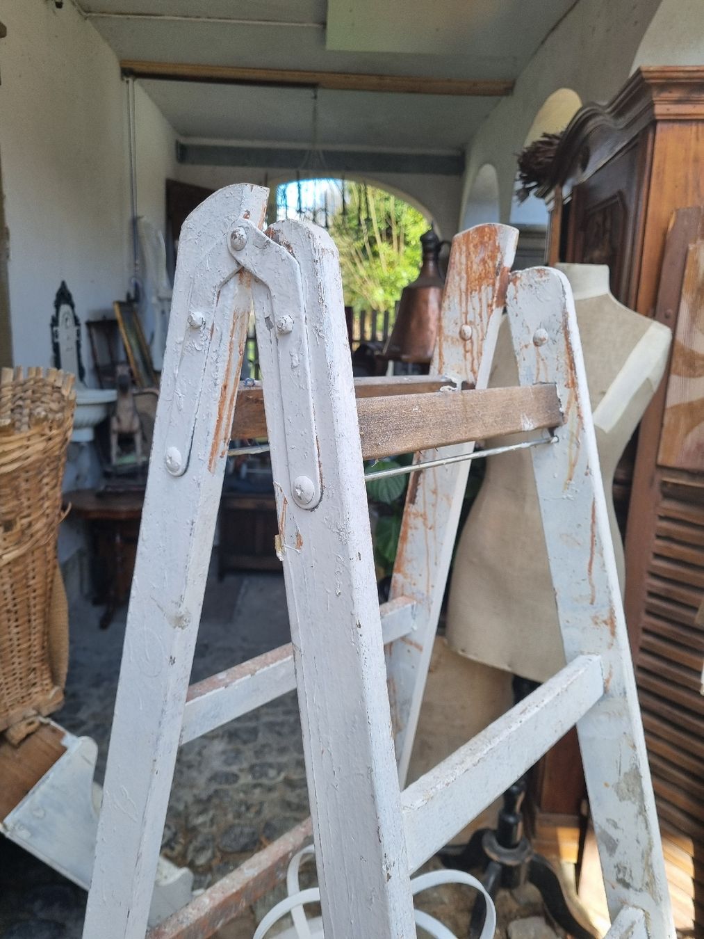 Leitern: Alte Maler Leiter Shabby Chic Atelier-elisa – Gebraucht aus Wohlen AG von Atelier-Elisa 5