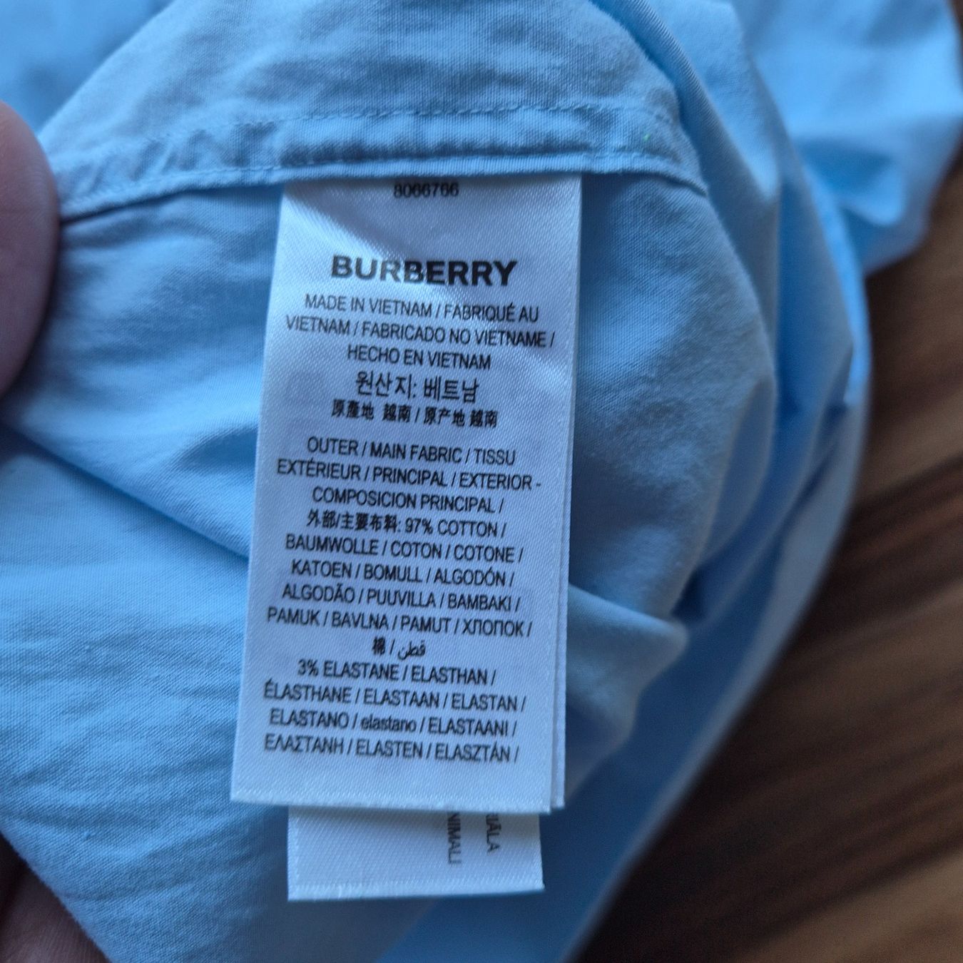 Burberry Camicie: ORIGINAL BUEBERRY Hemd GR.XL – Usato da Füllinsdorf venduto da Maric0 5