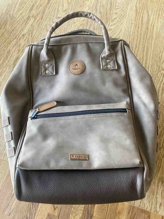 Sac à dos Cabaya beige et marron