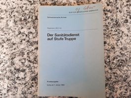 Der Sanitätsdienst auf Stufe Truppe