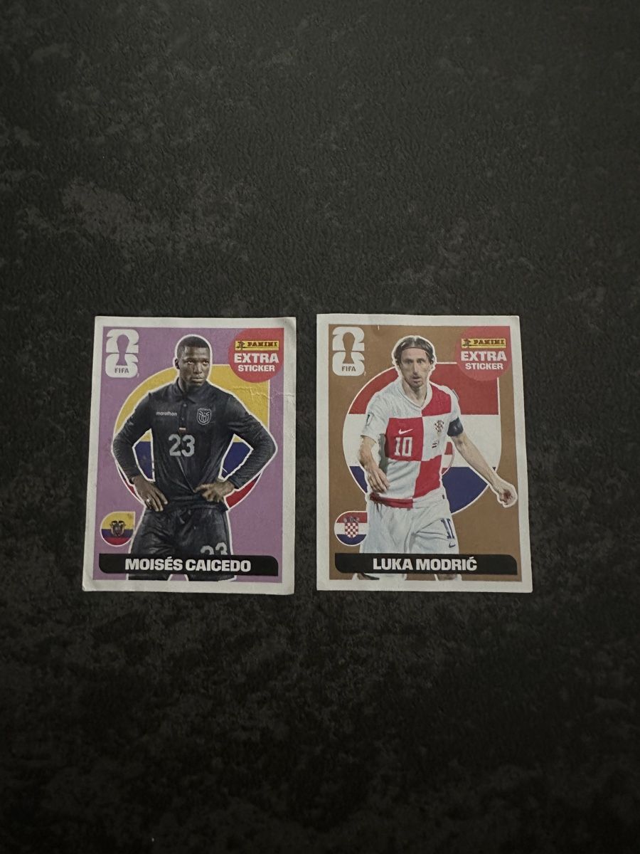 Panini Cartes à collectionner: Luka Modric et Moisés Extra Sticker  – Neuf (Voir description) à Péry par semsi72