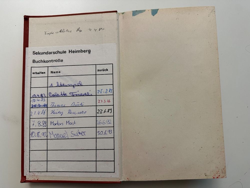 Livres: Altes Gedichte Buch, vom Mittelalter bis zur Neuzeit Jg 1967 – D'occasion à Münsingen par Ganjam 2