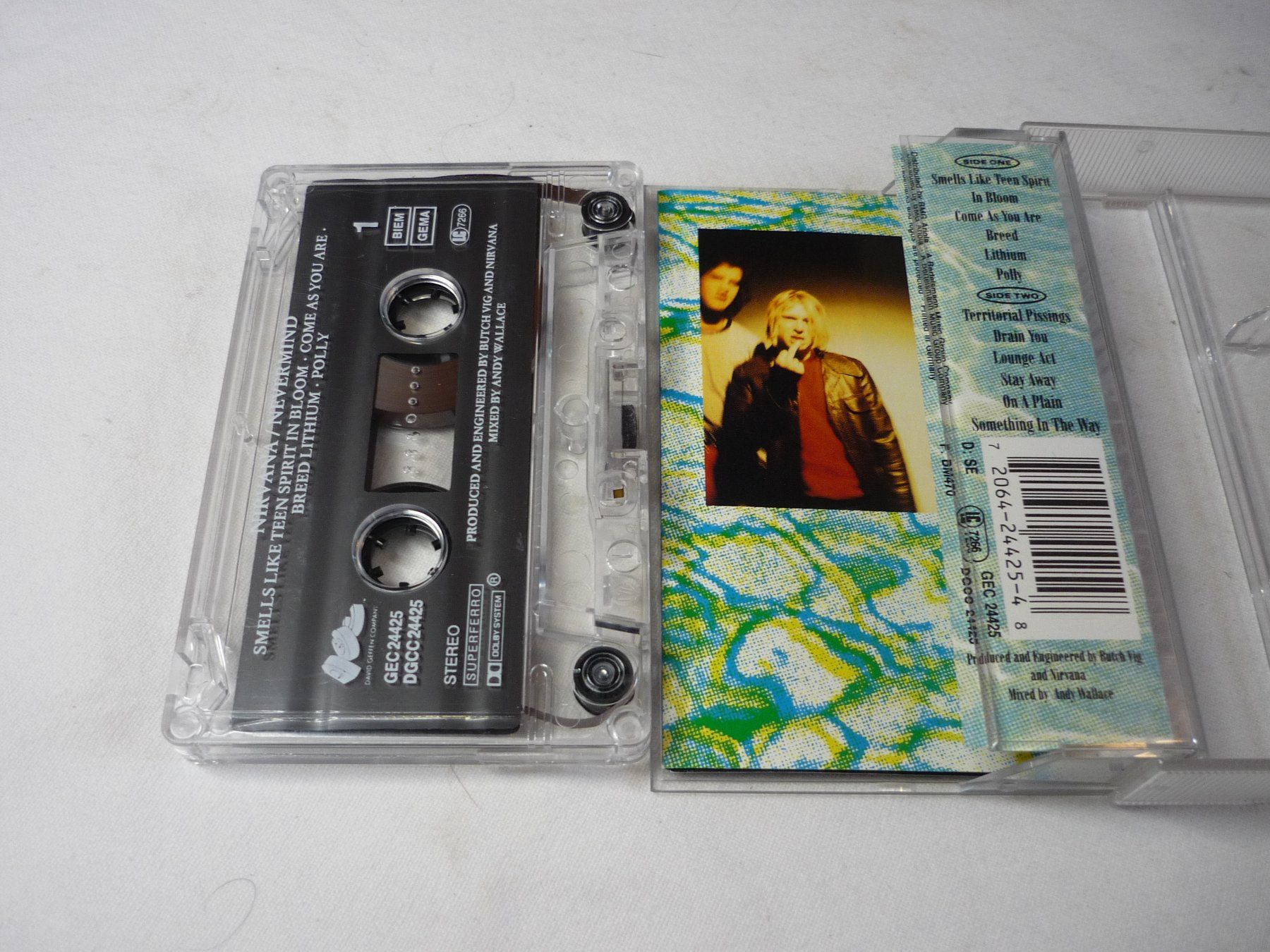Musicassette: MC Rar Kassette Pop Rock - Nirvana - nevermind – Usato da Beringen venduto da Flatretriever 2