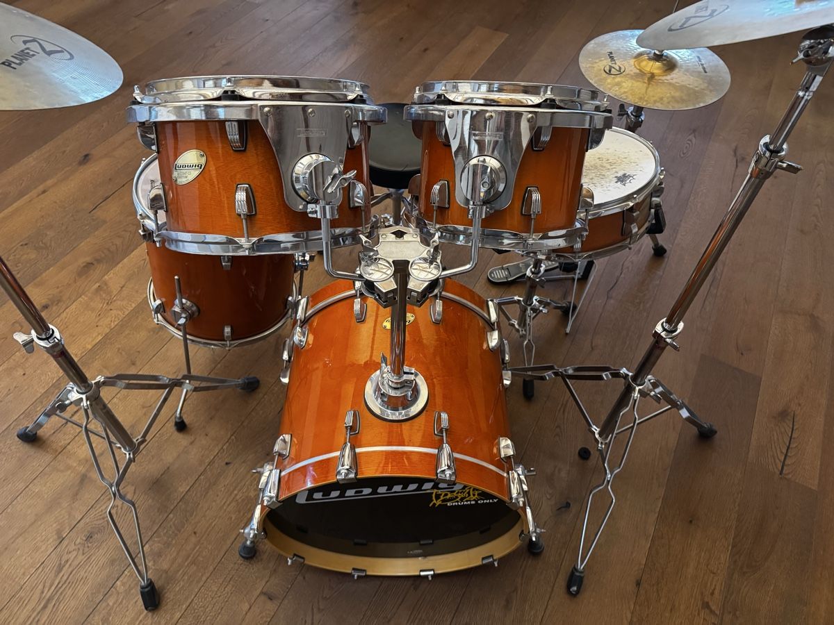 Ludwig Strumenti musicali: Ludwig Accent CS Custom Schalgzeug – Usato da Nesselnbach venduto da Oscar_guy_66 5