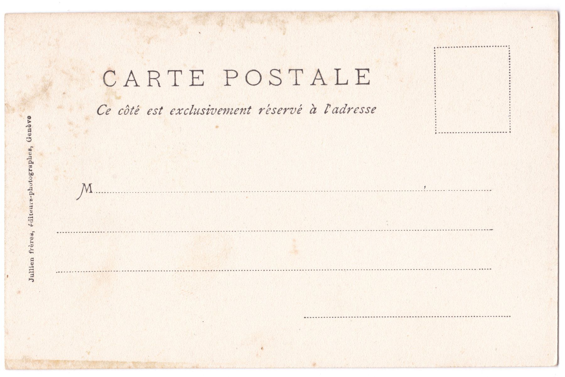 Cartoline postali: CPA Vaudoise La Comballaz, ca. 1905, non voyagé – Usato da Basel venduto da riobar 1