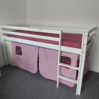 Kinder Hochbeet 90 x 200 cm rosa