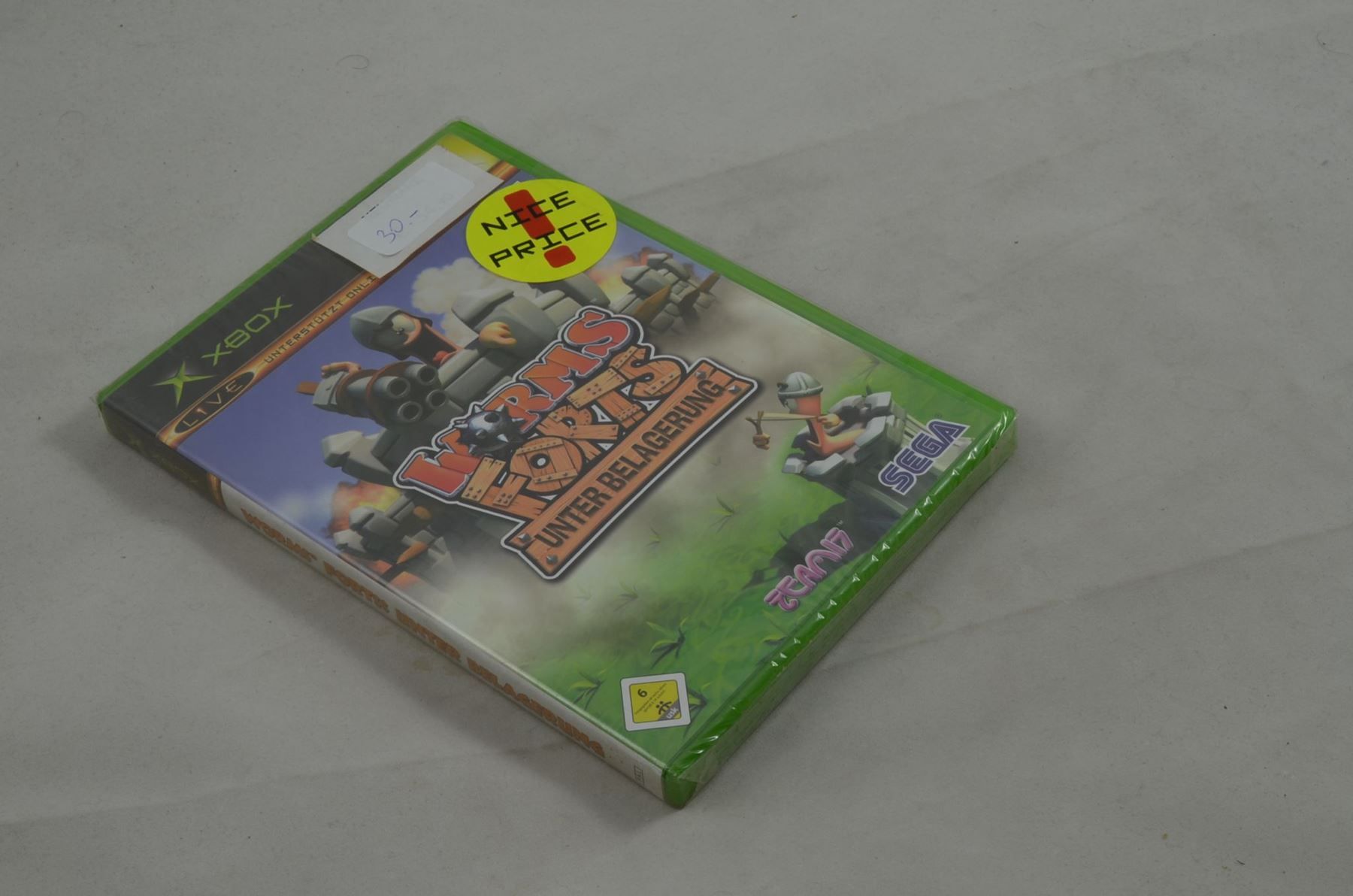 Giochi: Worms Forts Unter Belagerung Xbox Spiel – Nuovo e nell'imballaggio originale da Buchs AG venduto da SellAndBuyX