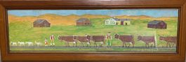Original Bauernmalerei Albert Enzler Appenzell