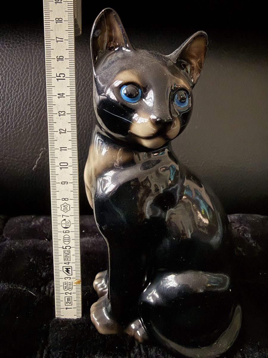 Statuette: Drei Katzen schwarz – Usato da Biel/Bienne venduto da Katja01112 3
