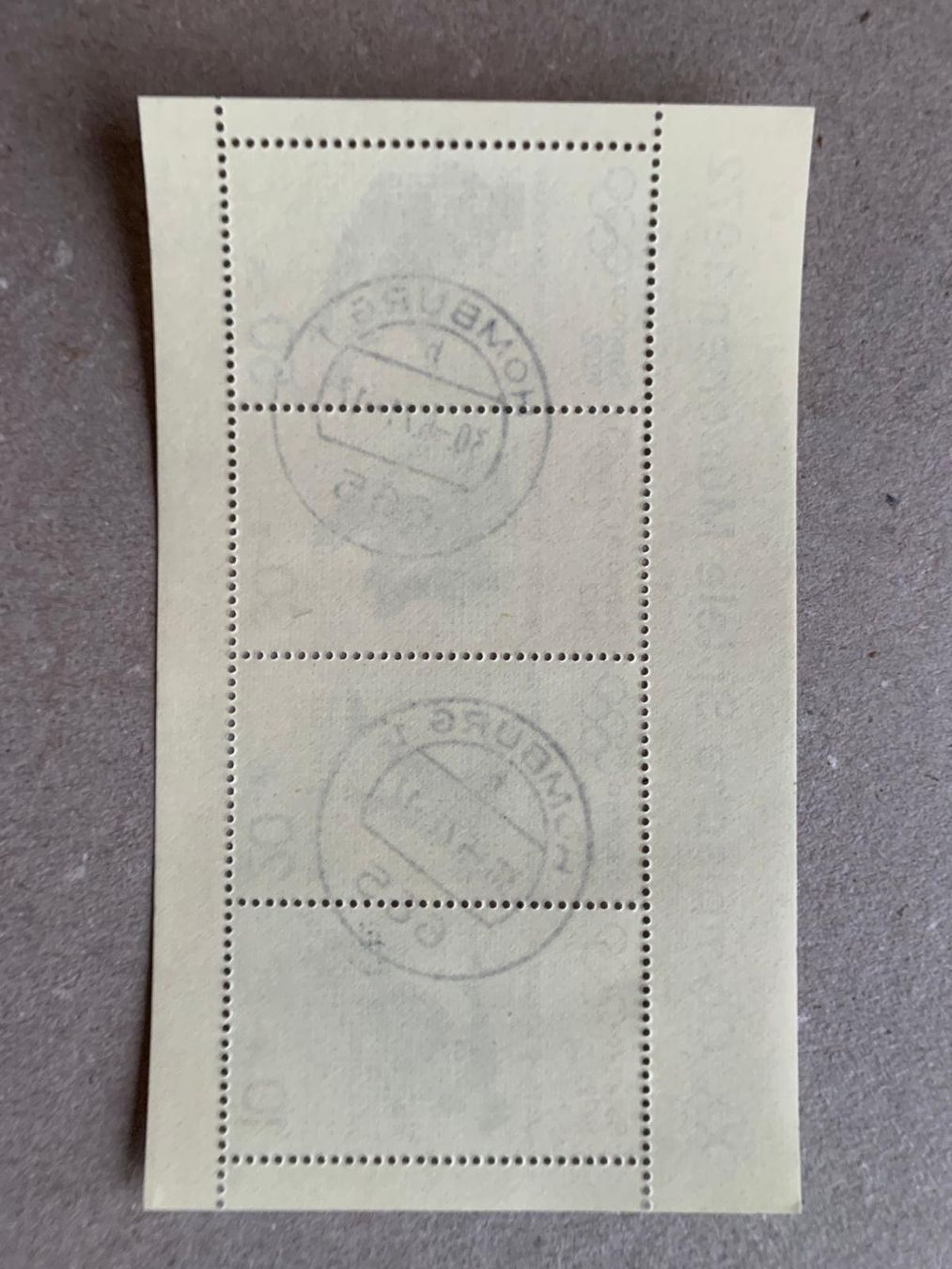 Tutti i francobolli: Olympia-Block 1972 Originalgummi – Usato da Unteraegeri venduto da schlauer2003 1