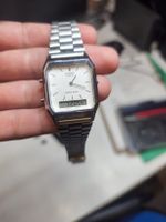 Casio AQ-230 Vintage – Analog-Digital – Neue Batterie 