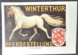 Soldatenmarke 2.WK, Pferdestellung W'thur, gesch, Pf 49-2