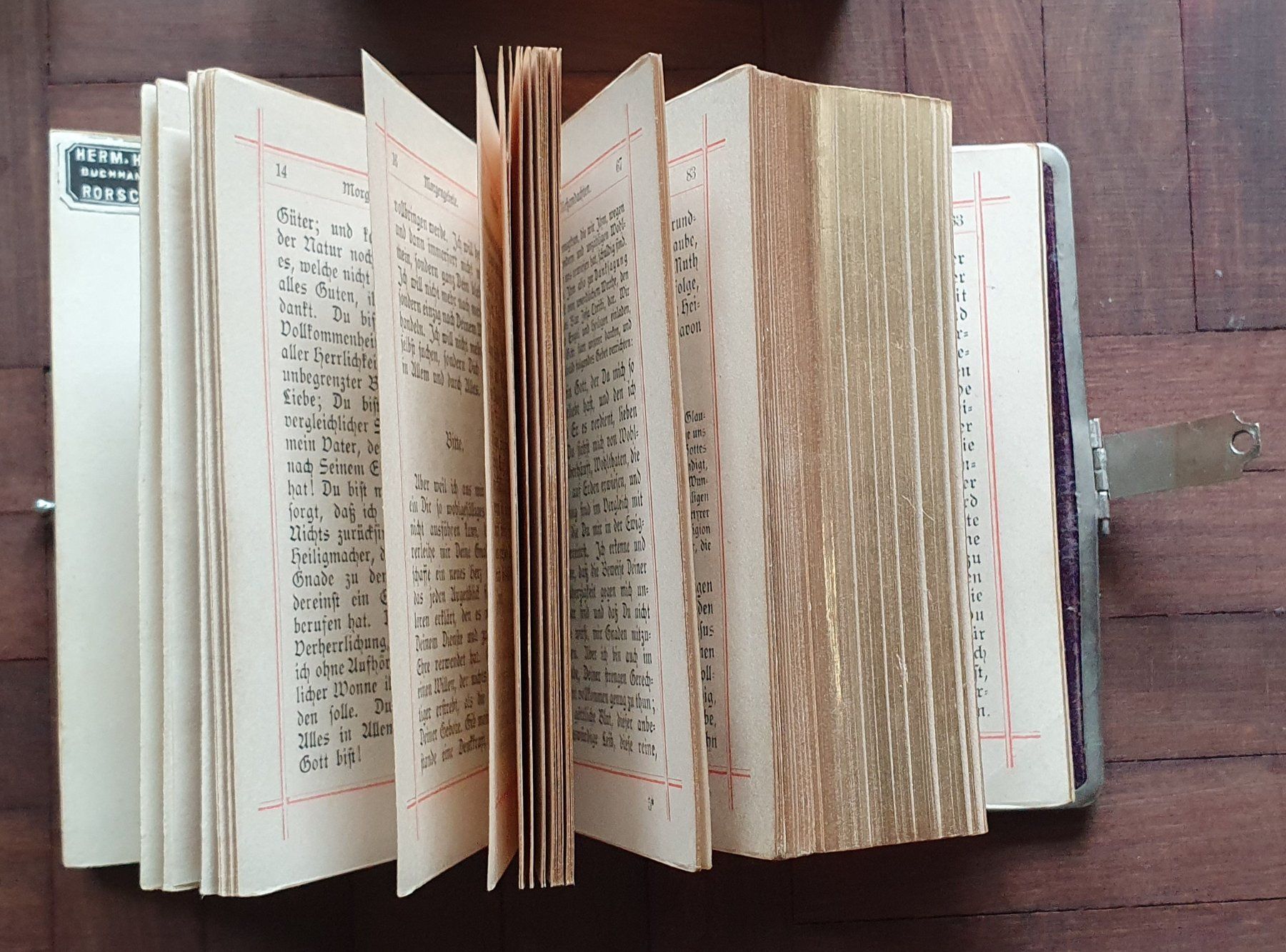 Libri: Antikes Gebetsbuch – Usato da Kreuzlingen venduto da Rschweiz1 7