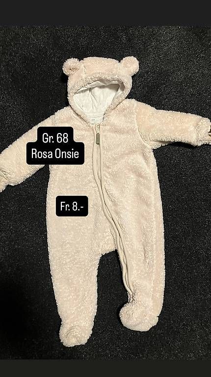 Lotti & Set di vestiti: Onsie rosa (Gr.68) – Usato da Schattenhalb venduto da -Maja-