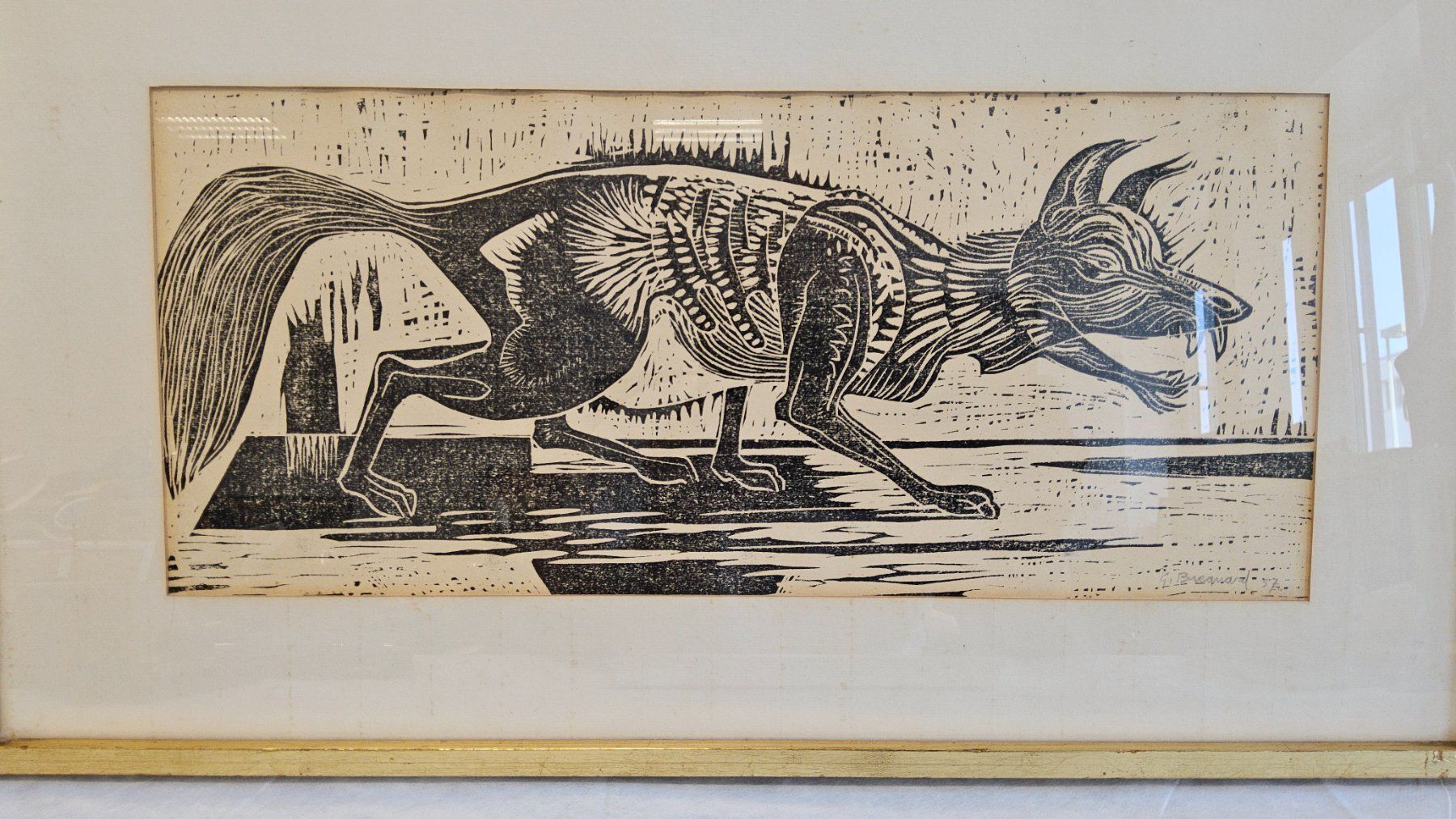 Gemälde: Tableau de Gérard BREGNARD (1920-2003) – Gebraucht aus Malleray von Frederic24 2