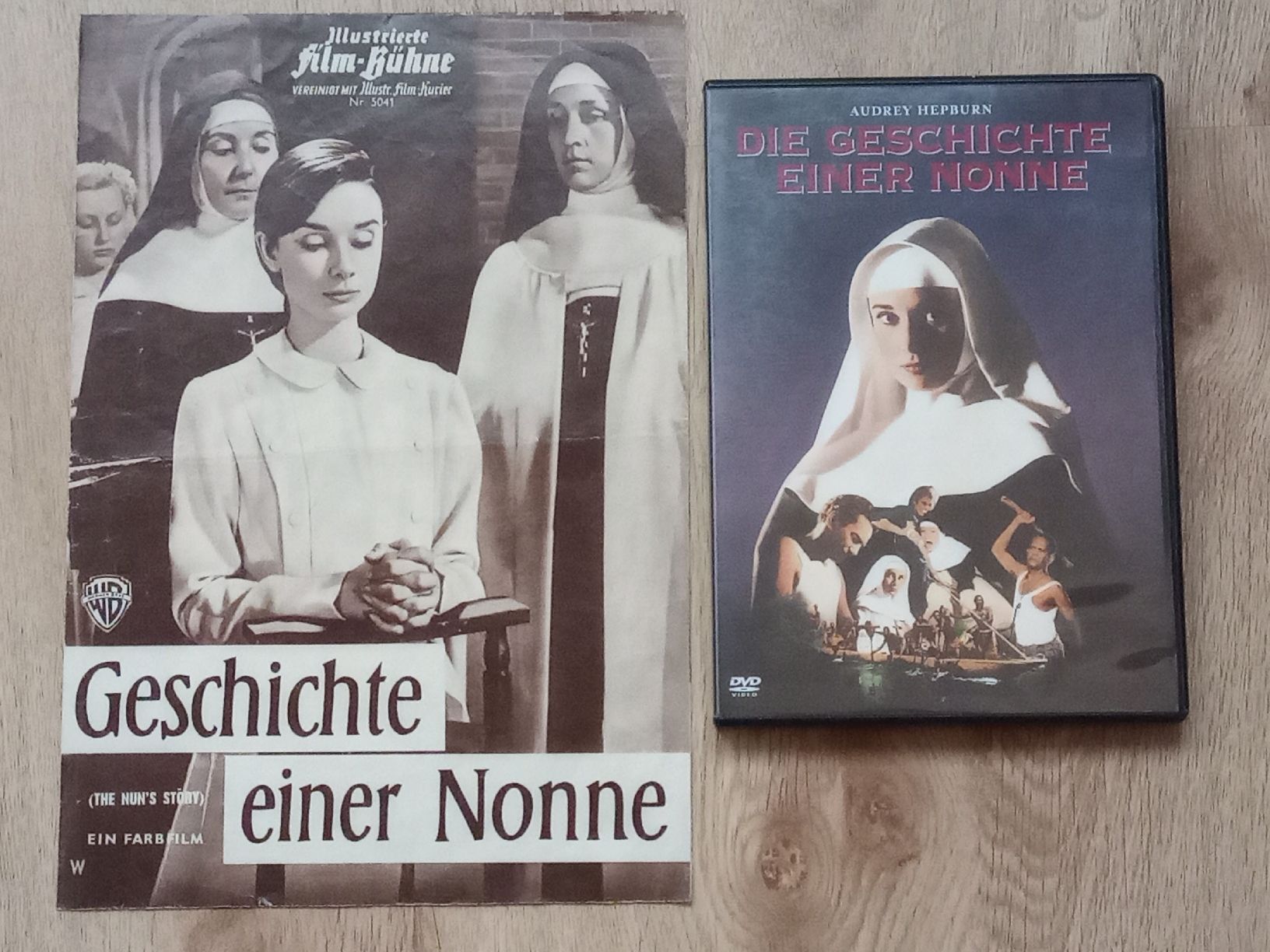 Tutti i DVDs: Geschichte einer Nonne - DVD u. seltenes Programmheft – Usato da Spiez venduto da egonolsen