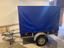 Anhänger Anssems A-S 850 G mit Blachenaufbau