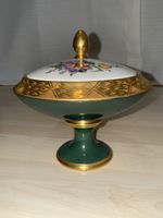 Bonbonniere, Porzellan, Vintage Design 1969 mit Golddekor