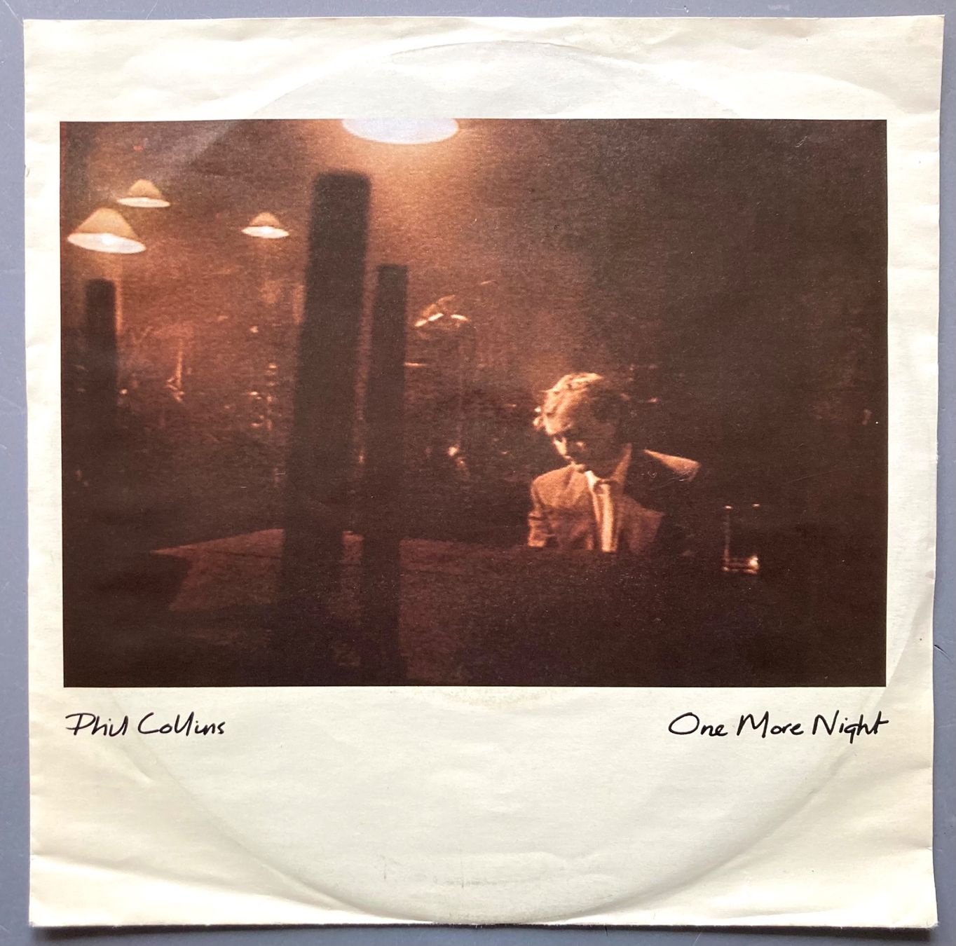 Vinyles: PHIL COLLINS - ONE MORE NIGHT – D'occasion à Poliez-Pittet par Newtown-Records