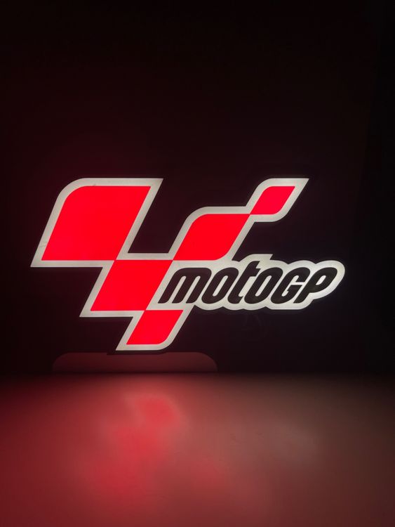 Moto GP Logo mit LEDs | Kaufen auf Ricardo