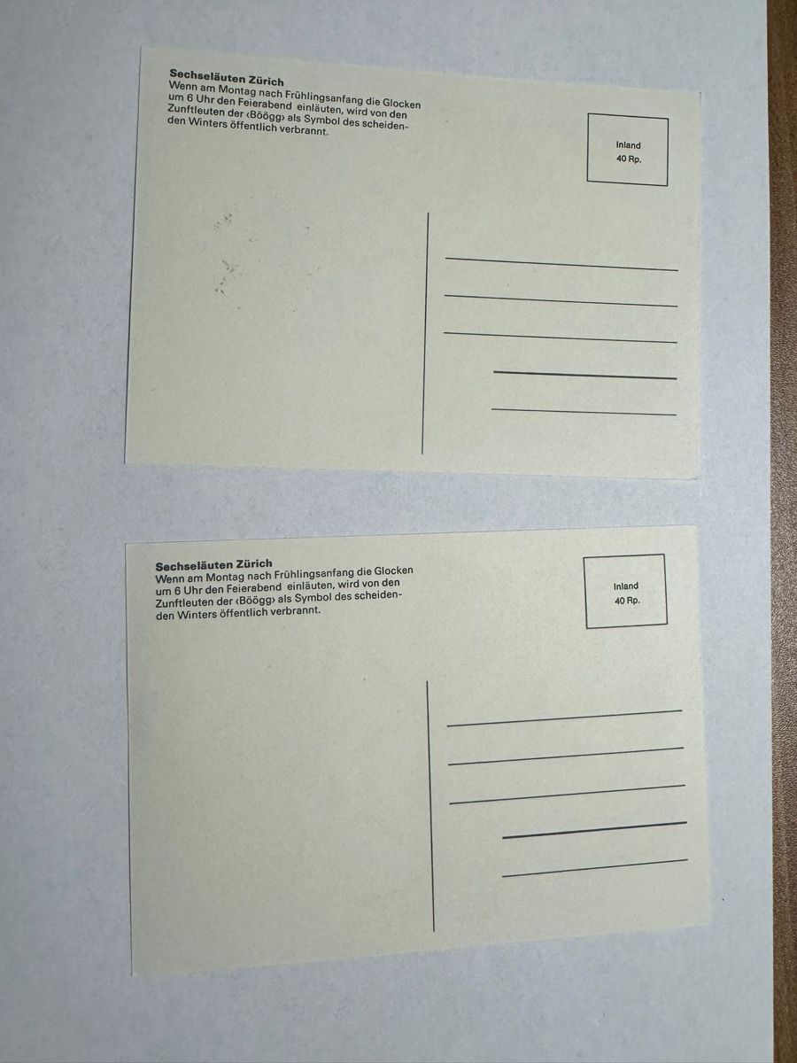 Tutti i francobolli: Postkarte Briefmarken 1978 – Nuovo (secondo la descrizione) da Bütschwil venduto da sof_p98b 3