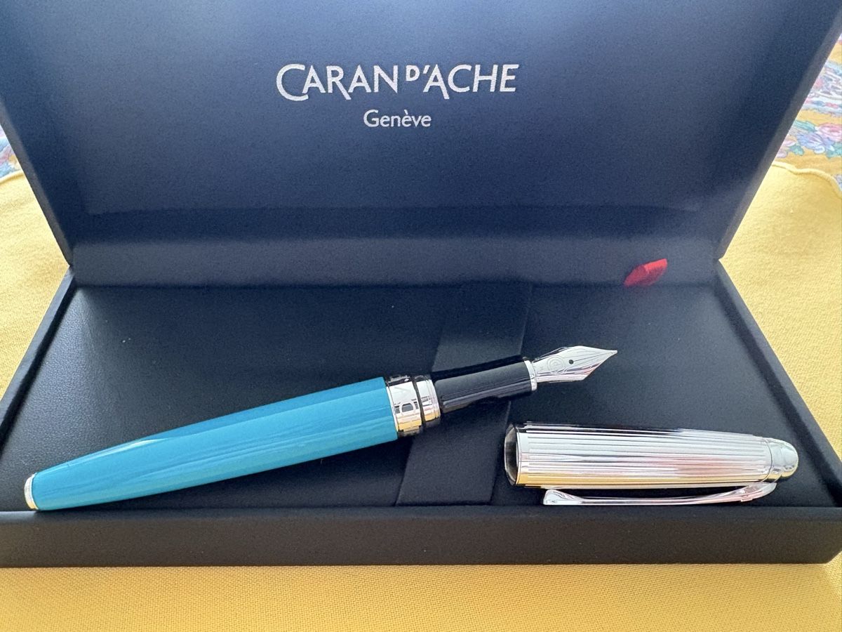 Penna & Evidenziatori: Caran d'Ache Collection Leman bicolor – Nuovo (secondo la descrizione) da Lugano venduto da Edera49