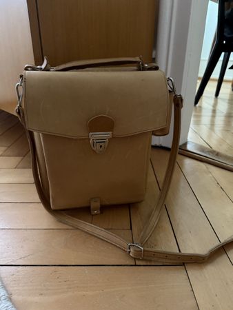 Vintage Tasche Hellbraun