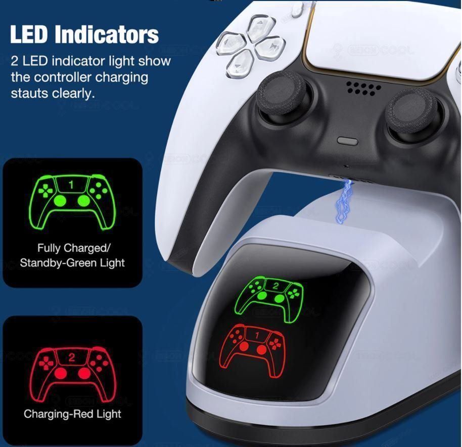 Adattatori & Cavi: PS5 Controller Schnellladestation – Nuovo e nell'imballaggio originale da Unterägeri venduto da RmOnline 3